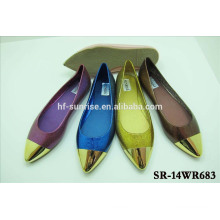 SR-14WR683 neue Melissa Schuhe flache Ferse Melisse Schuh Mode Melissa Gelee Schuhe Melisse